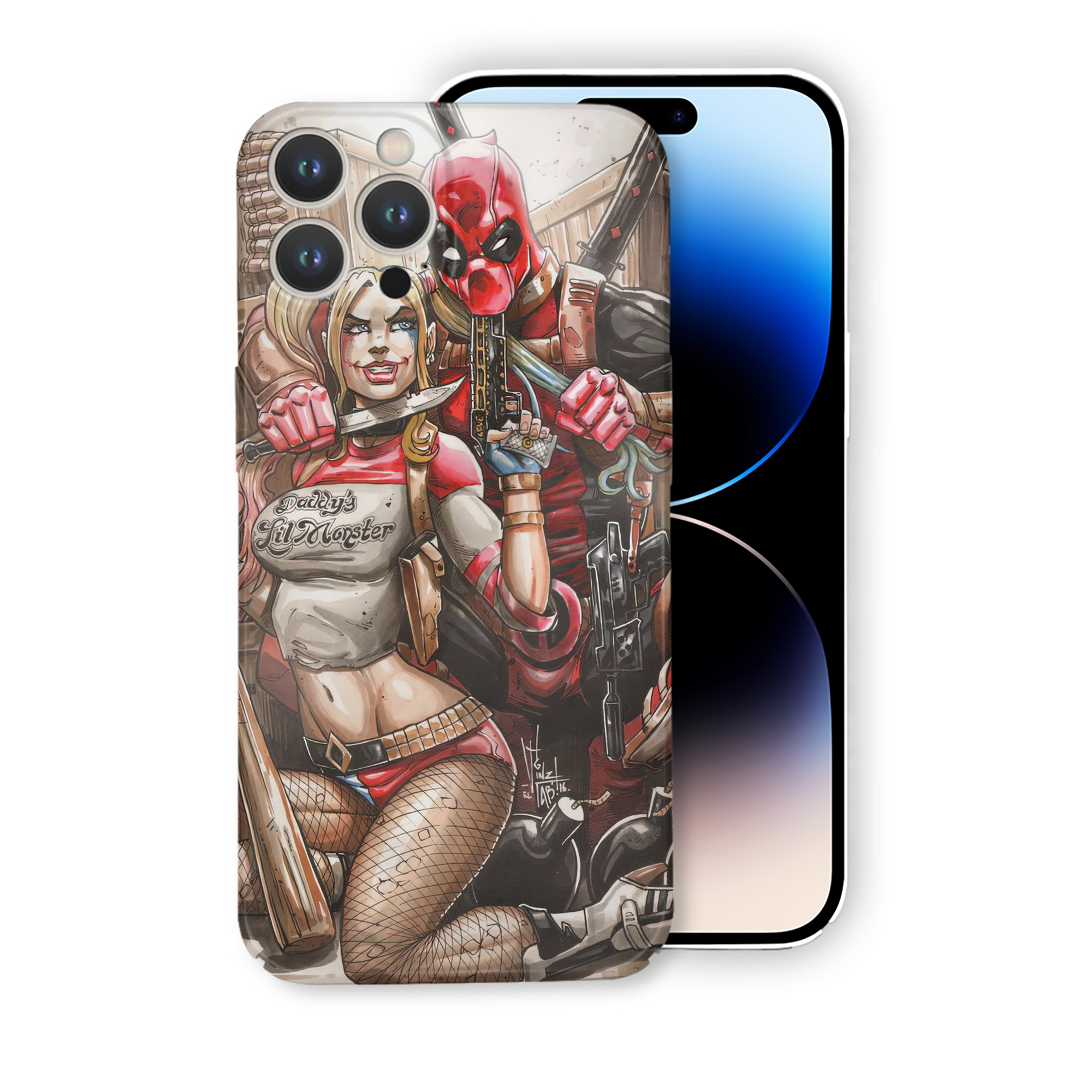 （画像用） Deadpool デッドプール 【iPhone 14シリーズ対応】ハードケース